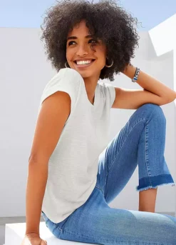 Vivance Pack Of 2 Marl T-Shirts -Modish Dress Up Vivance Pack of 2 Marl T Shirts54272403FRSP W02