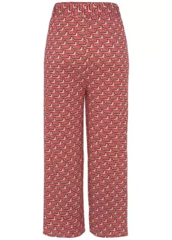 Vivance Patterned Culottes -Modish Dress Up Vivance Patterned Culottes12494217FRSC W01