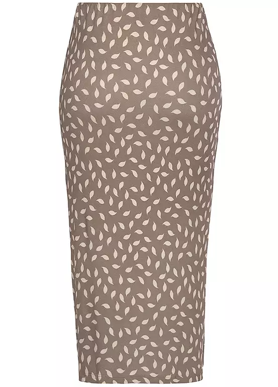 Vivance Printed Jersey Midi Skirt 4 Vivance Printed Jersey Midi Skirt - Image 4