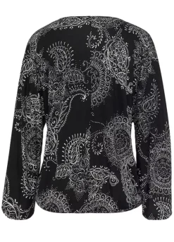 Vivance Quarter Sleeve Top -Modish Dress Up Vivance Quarter Sleeve Top87191748FRSC W01