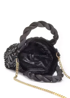 Vivance Sequinned Shoulder Bag -Modish Dress Up Vivance Sequinned Shoulder Bag52856647FRSC W03