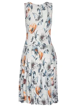 Vivance Short Floral Grey Marl Jersey Dress 8 Vivance Short Floral Grey Marl Jersey Dress -Modish Dress Up Vivance Short Floral Grey Marl Jersey Dress97586841FRSC W01