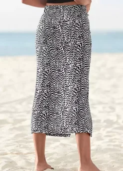 Vivance Side Ruffle Midi Skirt 7 Vivance Side Ruffle Midi Skirt -Modish Dress Up Vivance Side Ruffle Midi Skirt52981769FRSP W01