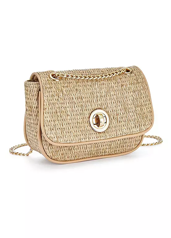 Vivance Straw Shoulder Bag 1 Vivance Straw Shoulder Bag