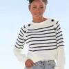 Vivance Stripe Long Sleeve Jumper