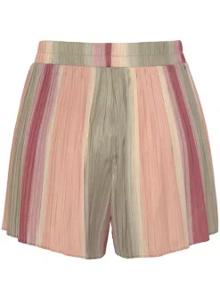 Vivance Striped Pleated Shorts -Modish Dress Up Vivance Striped Pleated Shorts67917057FRSC W01