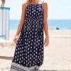 Vivance Sustainable Printed Maxi Dress