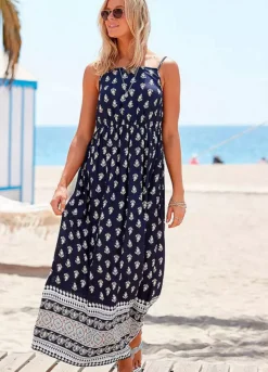 Vivance Sustainable Printed Maxi Dress