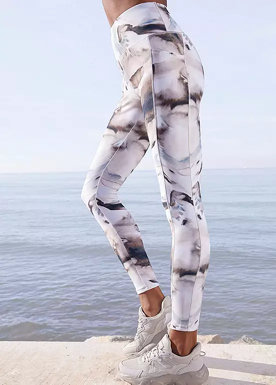 Active By LASCANA Abstract Print Leggings 3 Active By LASCANA Abstract Print Leggings - Image 3