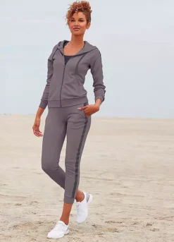 Active By LASCANA Hooded Sweat Jacket -Modish Dress Up active by LASCANA Hooded Sweat Jacket25348927FRSP W03