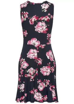 Beachtime Sleeveless Floral Print Dress -Modish Dress Up beachtime Sleeveless Floral Print Dress93037760FRSC W01