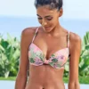 S.Oliver ’Azalea’ Tropical Print Underwired Bikini Top
