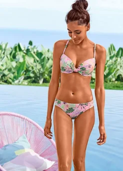 S.Oliver ’Azalea’ Tropical Print Underwired Bikini Top -Modish Dress Up s.Oliver Azalea Tropical Print Underwired Bikini Top35434612FRSP W01