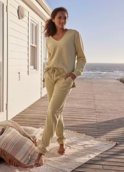 S.Oliver Elasticated Waist Ribbed Straight Leg Joggers -Modish Dress Up s.Oliver Elasticated Waist Ribbed Straight Leg Joggers86247814FRSP W02