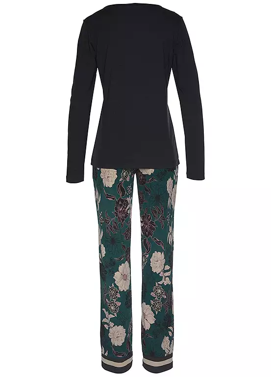 S.Oliver Floral Print Pyjamas 2 S.Oliver Floral Print Pyjamas - Image 2