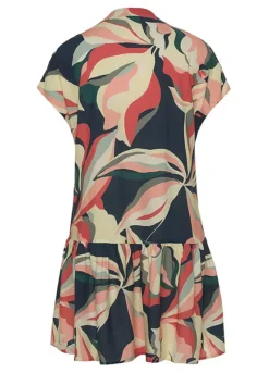 S.Oliver Floral Print Shirt Dress -Modish Dress Up s.Oliver Floral Print Shirt Dress95255112FRSC W01