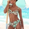 S.Oliver Floral Print Underwired Bikini