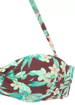 S.Oliver Floral Printed Wired Bandeau Bikini -Modish Dress Up s.Oliver Floral Printed Wired Bandeau Bikini16022763FRSC W01