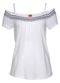 S.Oliver Red Label Cold Shoulder Top 5 S.Oliver Red Label Cold Shoulder Top -Modish Dress Up s.Oliver Red Label Cold Shoulder Top11853100FRSC