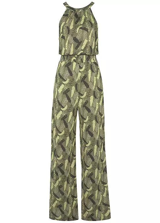 S.Oliver Tropical Print Jumpsuit 2 S.Oliver Tropical Print Jumpsuit - Image 2