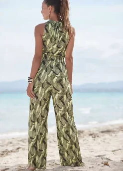 S.Oliver Tropical Print Jumpsuit 7 S.Oliver Tropical Print Jumpsuit -Modish Dress Up s.Oliver Tropical Print Jumpsuit32625949FRSP W01
