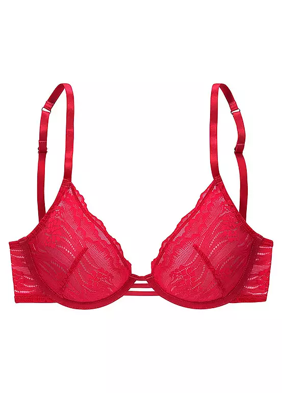 S.Oliver Underwired Floral Lace Full Cup Bra 2 S.Oliver Underwired Floral Lace Full Cup Bra - Image 2